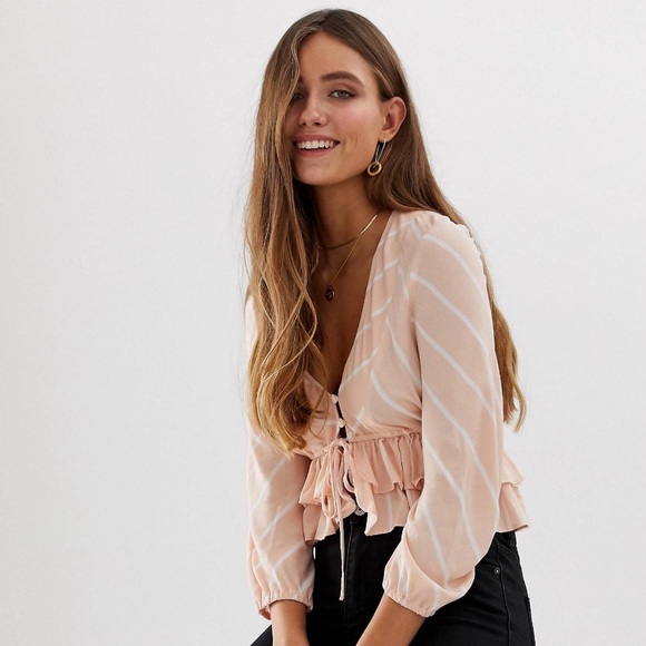 Free People Tops - Free People Peach Top